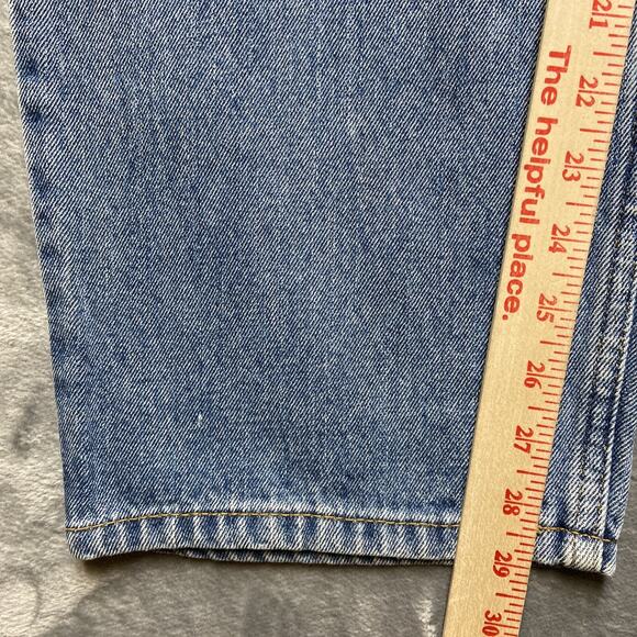 Vintage Levi’s 550 Relaxed Fit Jeans Men’s Size 38x30 Light Blue Denim - Picture 5 of 11